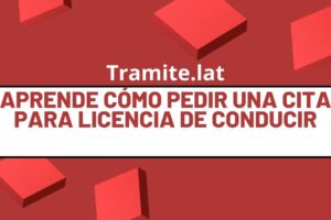 Aprende Cómo Pedir Una Cita Para Licencia De Conducir en México