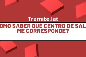 ¿Cómo Saber Qué Centro De Salud Me Corresponde?