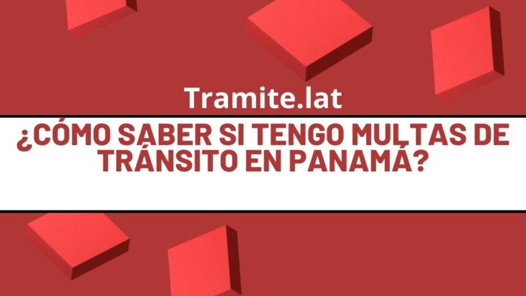 ¿cómo Saber Si Tengo Multas De Tránsito En Panamá 🤗 【 Lo Mejor De Julioemk 9788